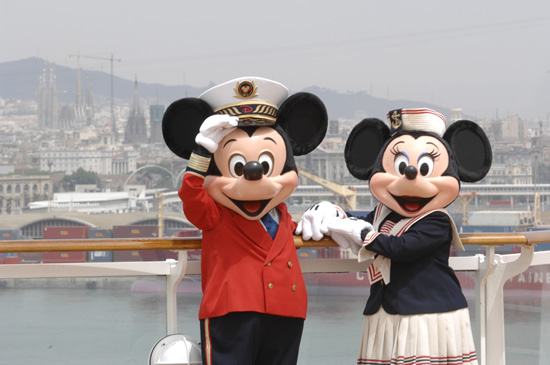 Mickey and Minnie Mouse on Disney Cruise Line Mickey and Minnie Mouse on Disney Cruise Line