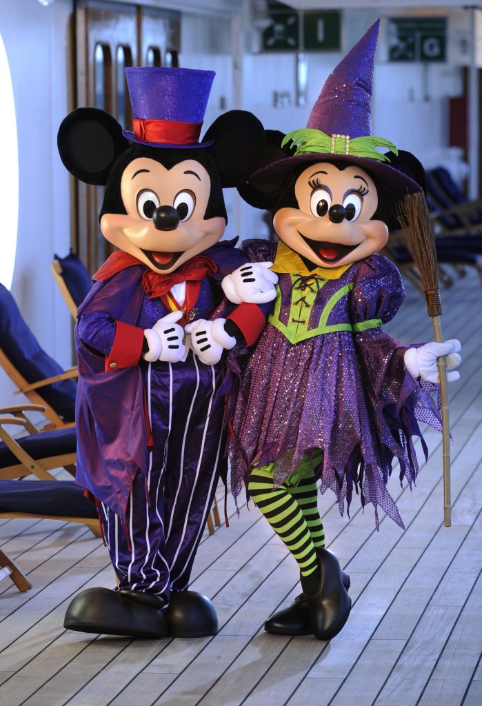 Halloween Minnie and Mickey aboard Disney Cruise Line