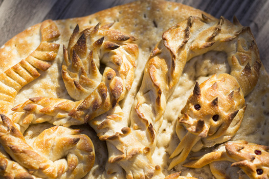 Boudin Bread Cart is offering a giant loaf of sourdough shaped like a snake