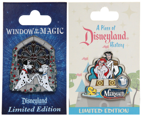  new limited edition pin collections coming to Disneyland and Walt Disney World Resorts