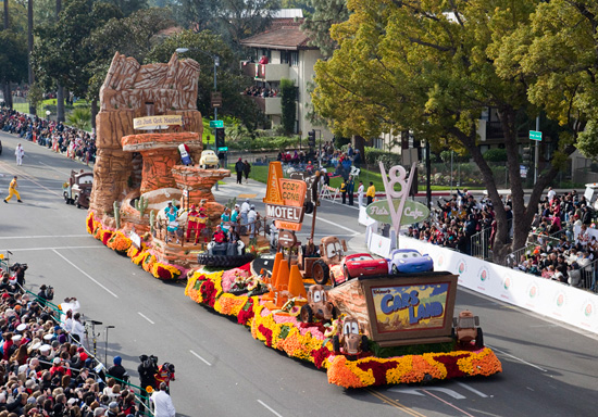  Disneyland Resort “Destination: Cars Land” float 