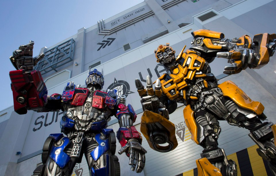 meet transformers at universal studios