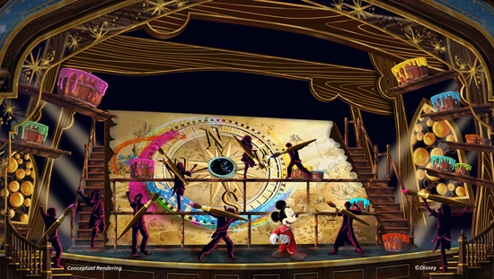 “Mickey and the Magical Map,” the all-new live show coming to the Fantasyland Theatre in Disneyland Park beginning Saturday, May 25