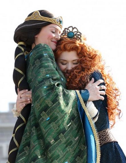 Merida, the heroine from the Disney●Pixar film, “Brave,” was officially welcomed into Disney royalty earlier today in a ceremony held at Cinderella Castle at Magic Kingdom Park.