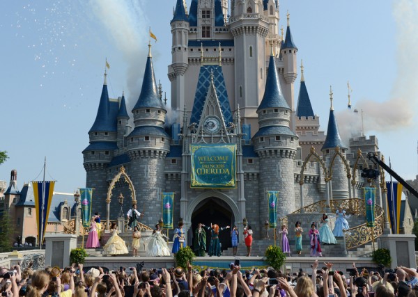 Merida, the heroine from the Disney●Pixar film, “Brave,” was officially welcomed into Disney royalty earlier today in a ceremony held at Cinderella Castle at Magic Kingdom Park.