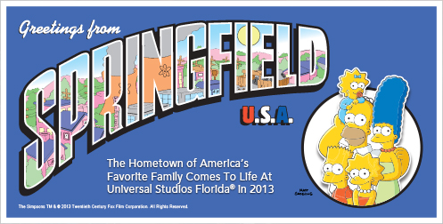 Springfield, hometown to America’s favorite animated family, The Simpsons, comes to life at Universal Orlando Resort this summer. 