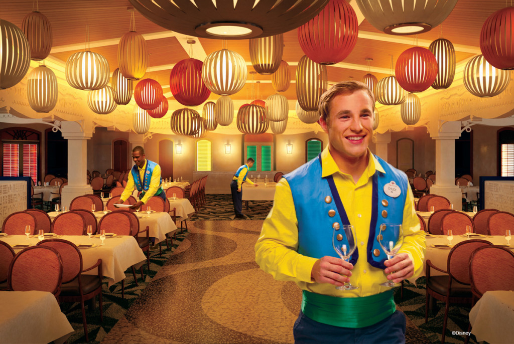 When the transformed Disney Magic sets sail this October, guests will be treated to a brand-new dining experience at Carioca’s, a restaurant named after Donald Duck’s parrot pal in “The Three Caballeros,” 