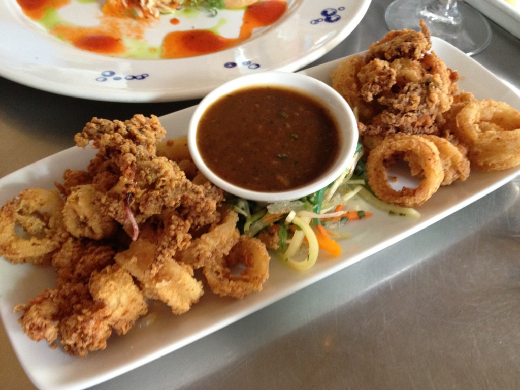 Crispy Sesame and Togarashi-scented Calamari