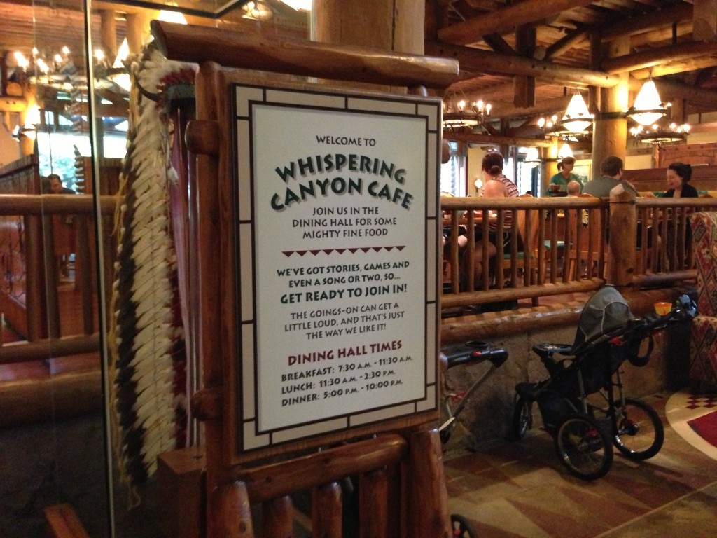 Dining Recon: Whispering Canyon Cafe