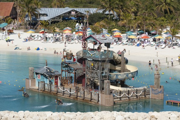 Pelican Plunge at Disney Cruise Line's Castaway Cay