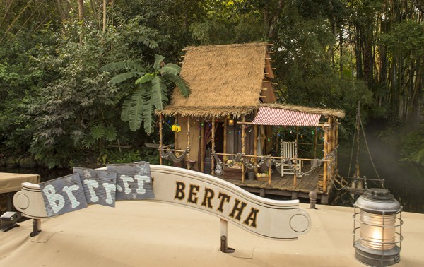 Jingle Cruise Boat from the Magic Kingdom