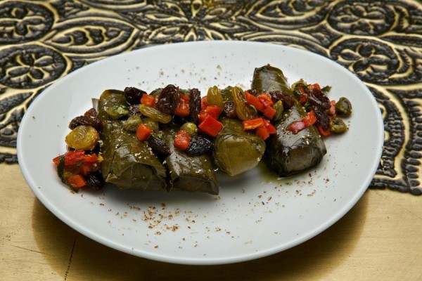 Rice Stuffed Grape Leaves at Spice Road Table