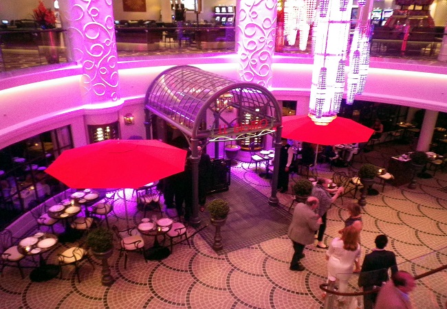 Norwegian Getaway Le Bistro Entry at Night