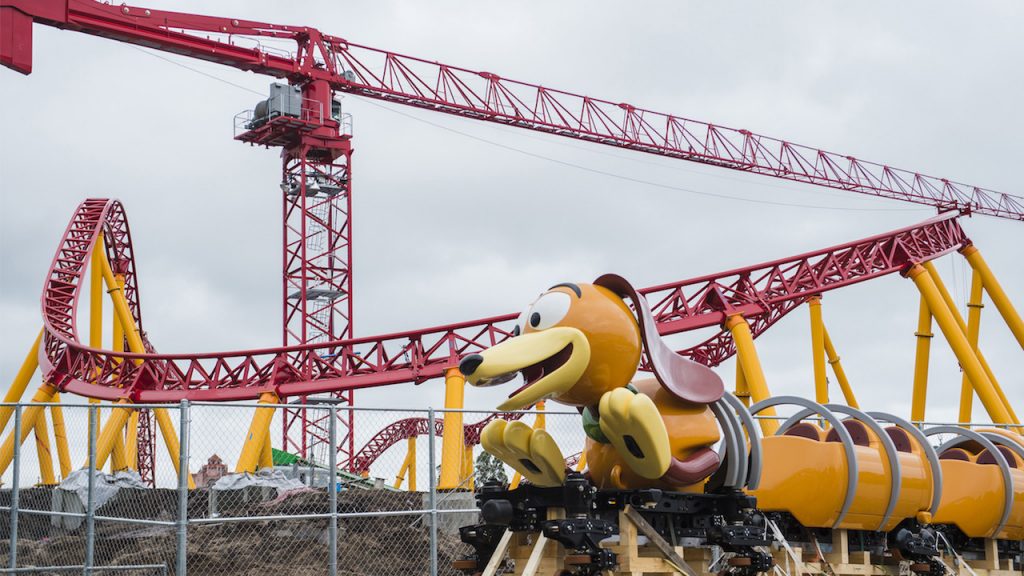 First Look: Slinky Dog Dash Ride Vehicle Arrives At Disney’s Hollywood Studios