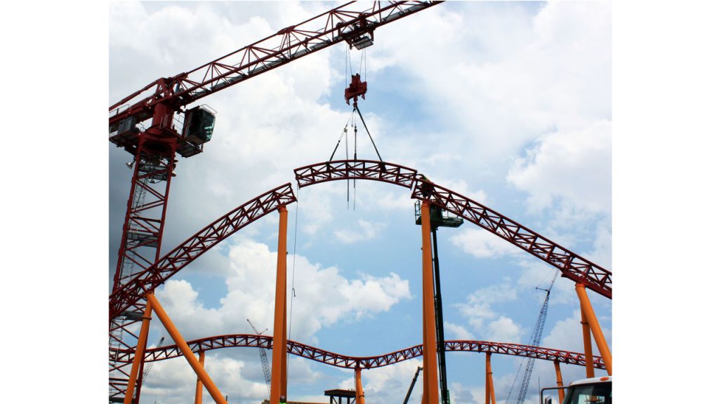 Slinky Dog Dash Track Completed in Toy Story Land