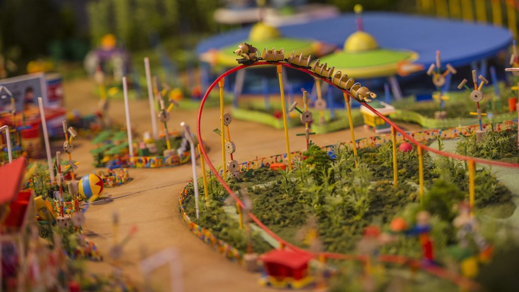 Toy Story Land Model & More Now on Display at Walt Disney Presents