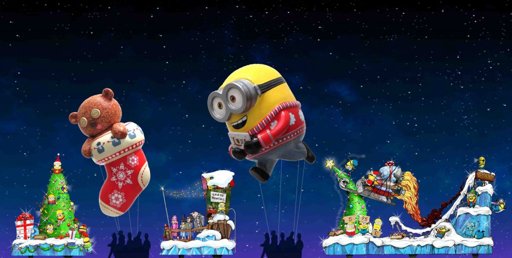 Despicable Me, Shrek, Madagascar and Holiday Favorites Spread the Cheer in the New Universal’s Holiday Parade Featuring Macy’s