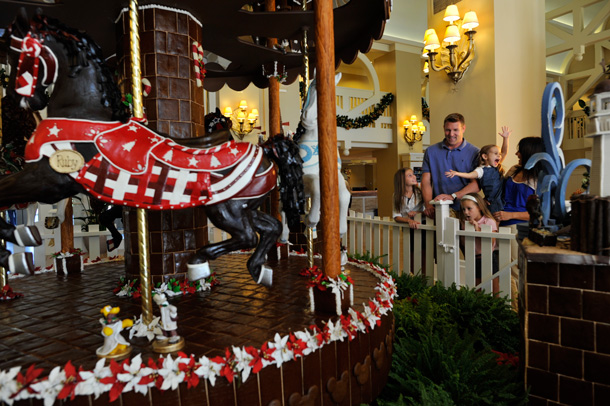 Fantastical Gingerbread Displays Decorate the Walt Disney World Resort