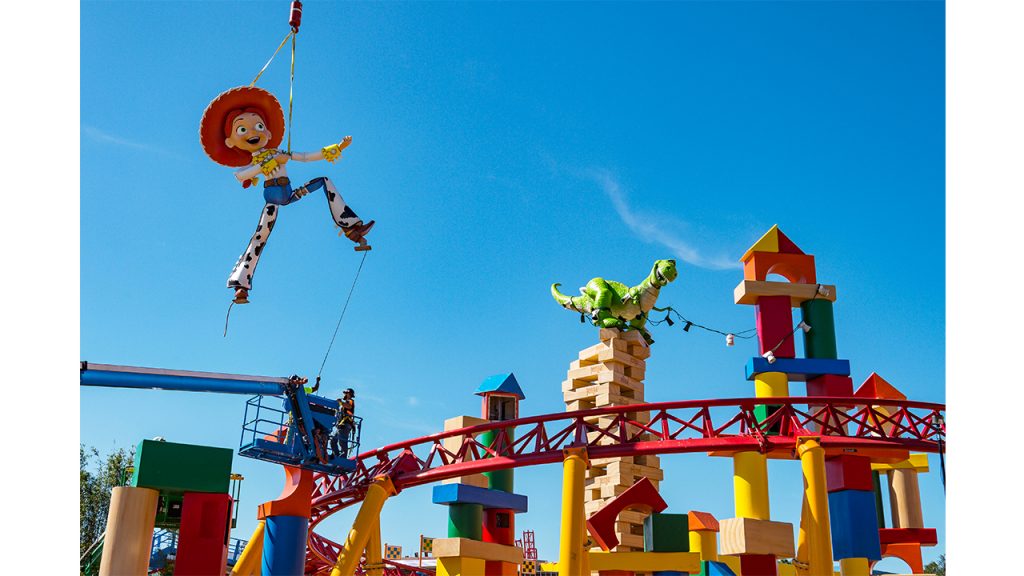 Jessie & Rex Arrive in Toy Story Land at Disney’s Hollywood Studios