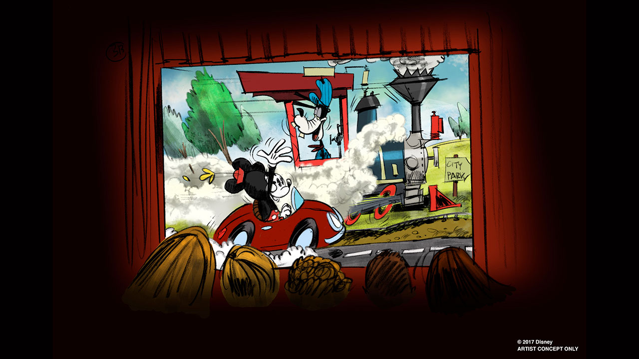 First Mickey-Themed Ride-Through Attraction, Mickey and Minnie’s Runaway Railway, Coming to Disney’s Hollywood Studios