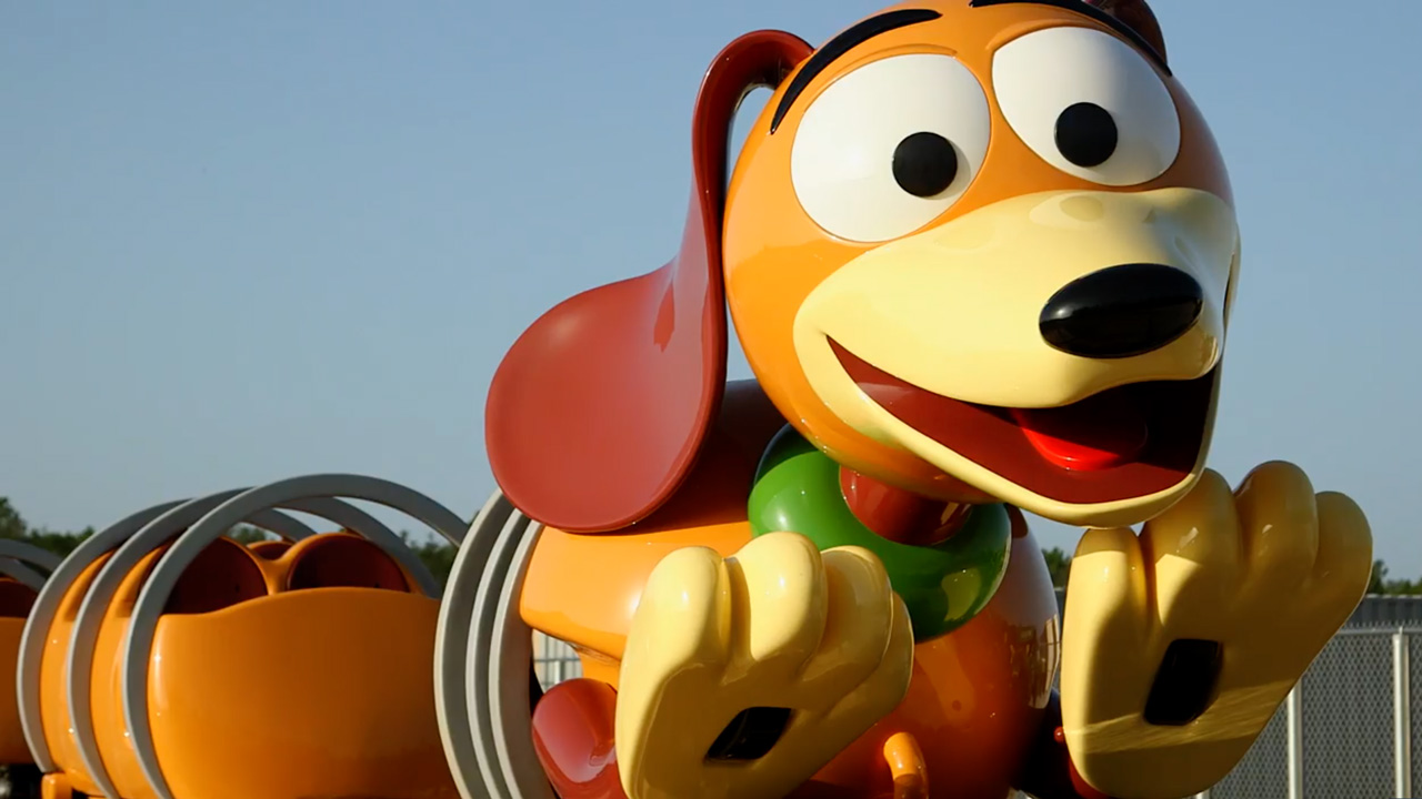 Imagineers Ready Slinky Dog Dash Ride Vehicle For Testing